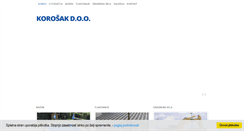 Desktop Screenshot of korosak.si